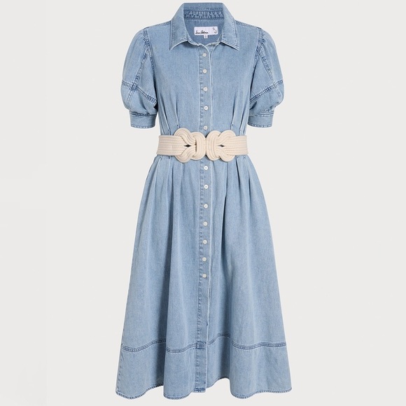 NWT Sam Edelman Arya midi dress. - Picture 5 of 5